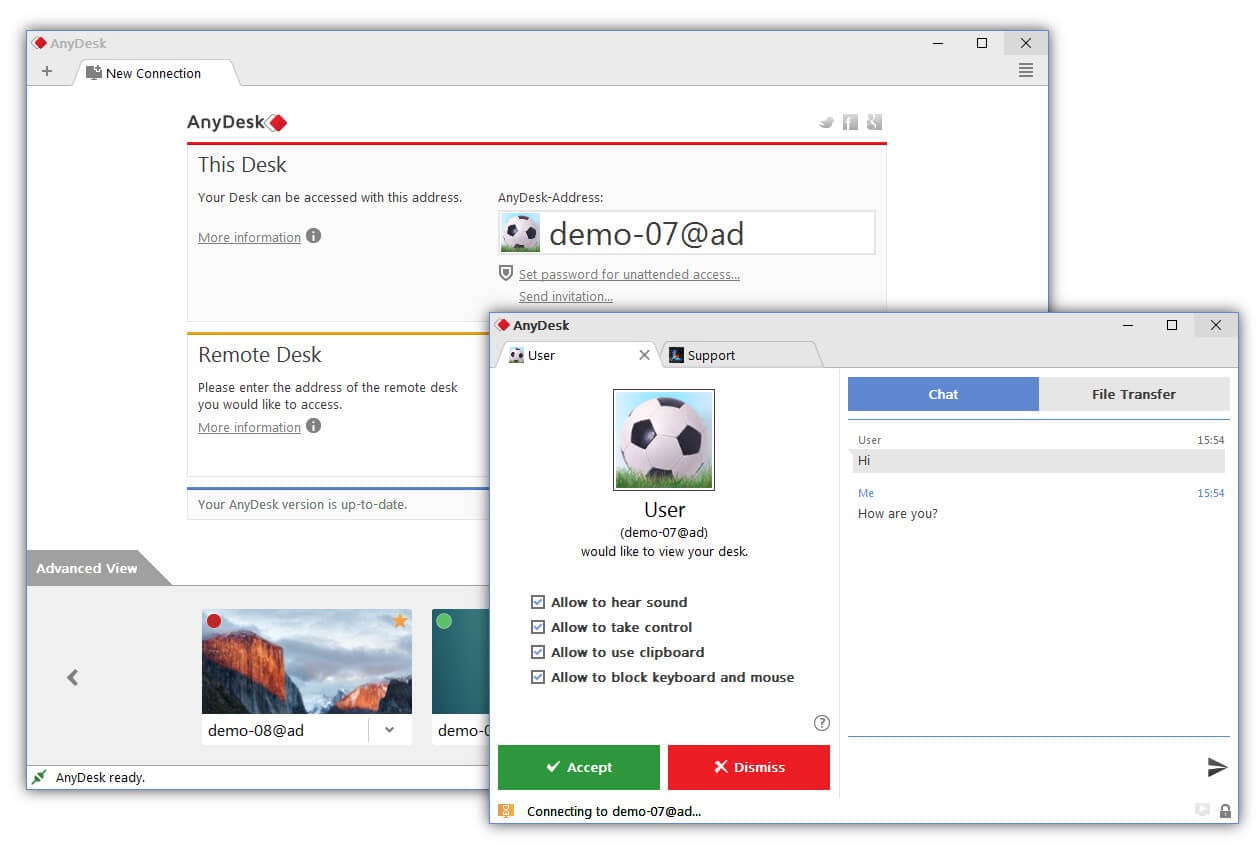 anydesk download for chrome